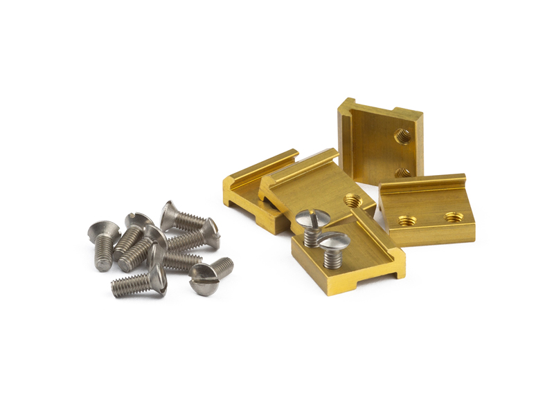 Massoth Rail Clamps 15mm Brass